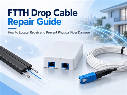 FTTH 드롭 케이블 수리: 손상 찾기, 수리 및 예방|영광